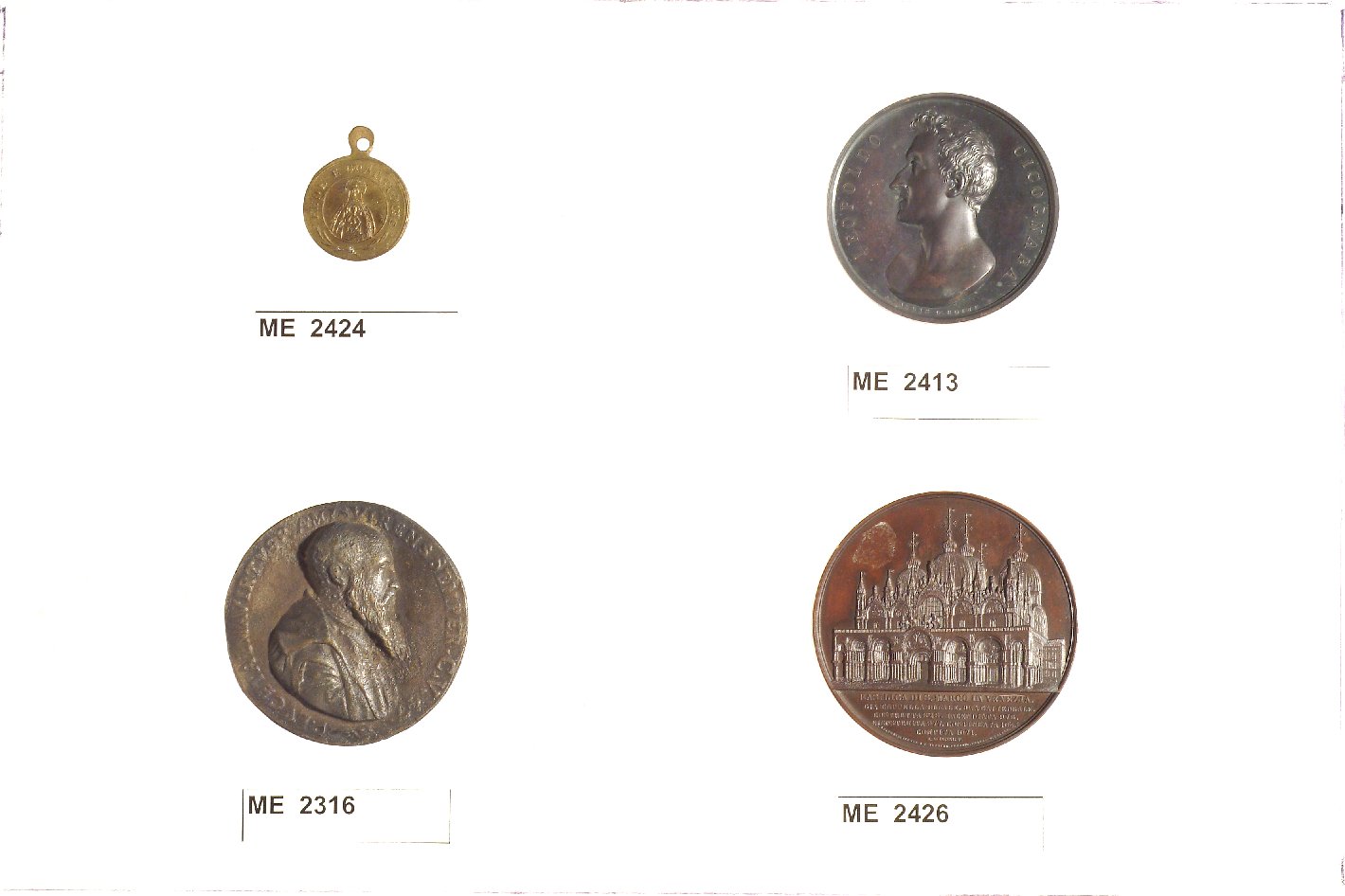 medaglia - ambito veneziano (sec. XIX)