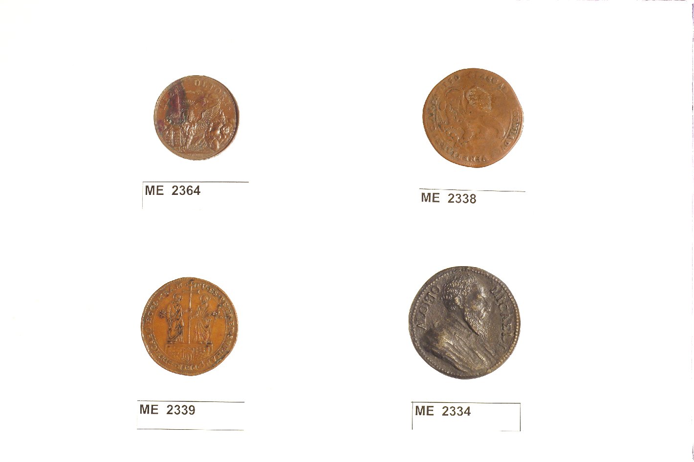 medaglia - ambito veneziano (sec. XVII)