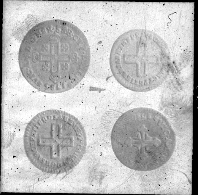 moneta - 2 denari (sec. XVIII)