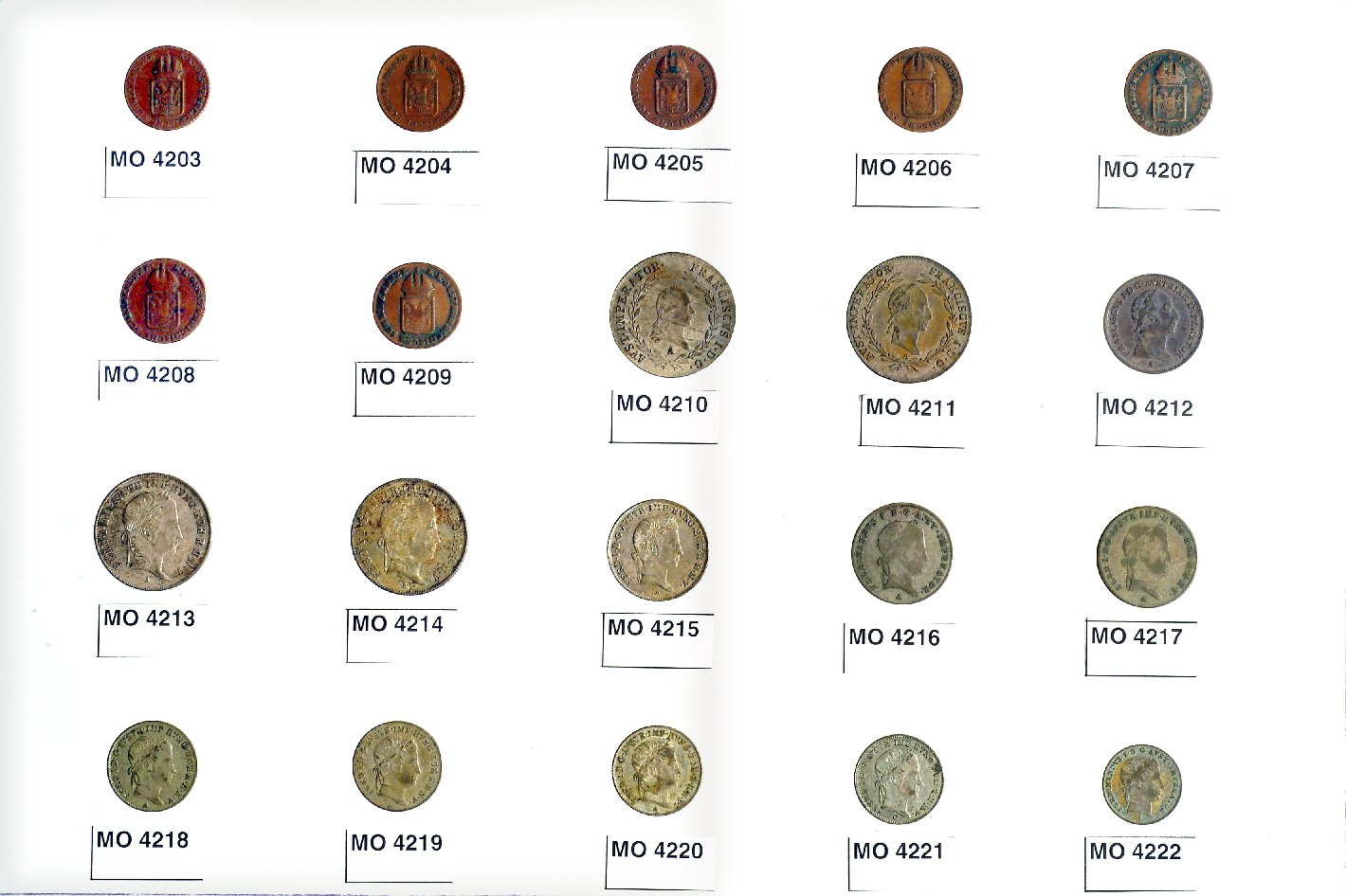 moneta - bottega austriaca (sec. XIX d.C)