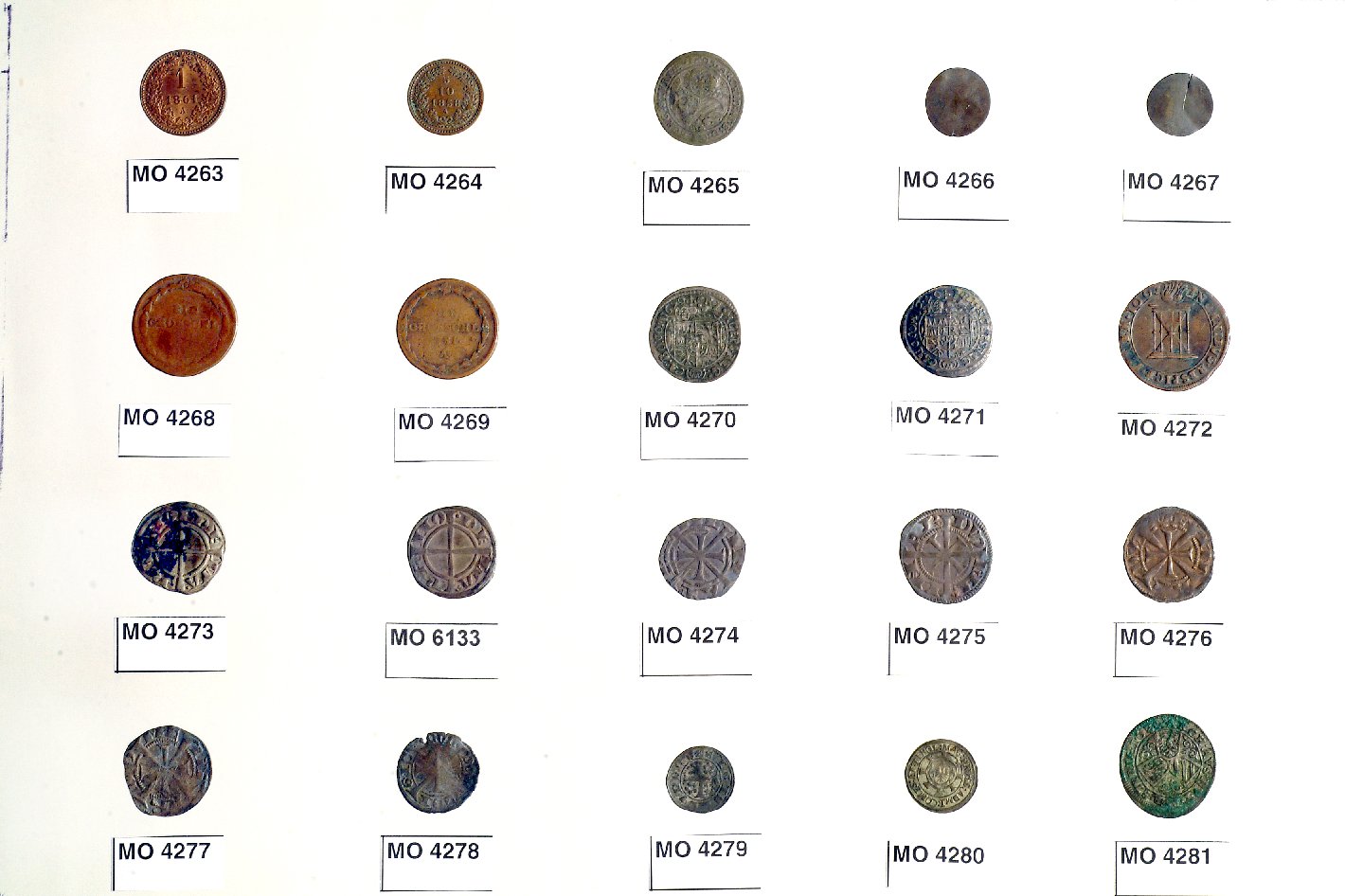 moneta - bottega austriaca (sec. XVII d.C)