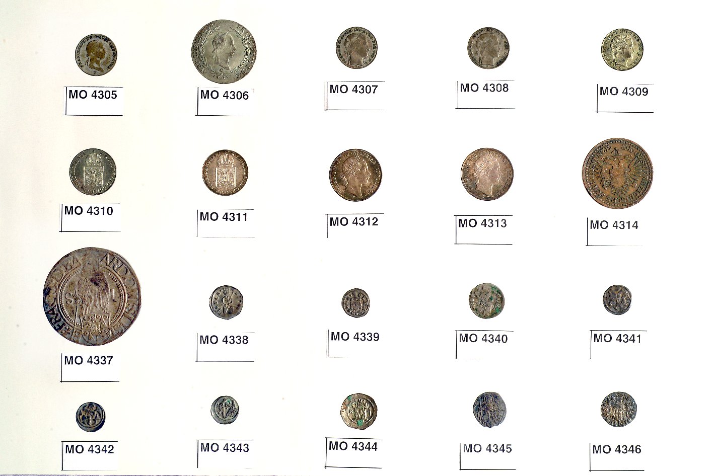 moneta - bottega austriaca (sec. XIX d.C)