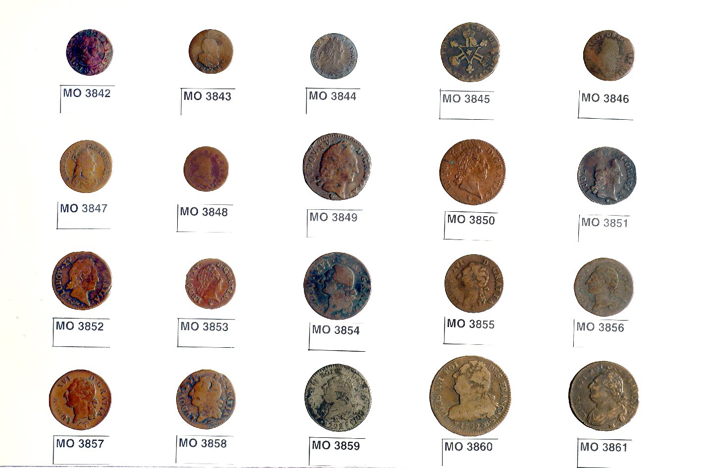 moneta - ambito francese (sec. XVIII)