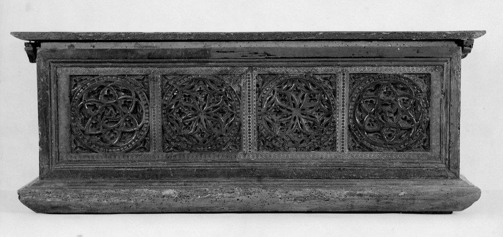 cassone, opera isolata - bottega veneta (fine sec. XVI)