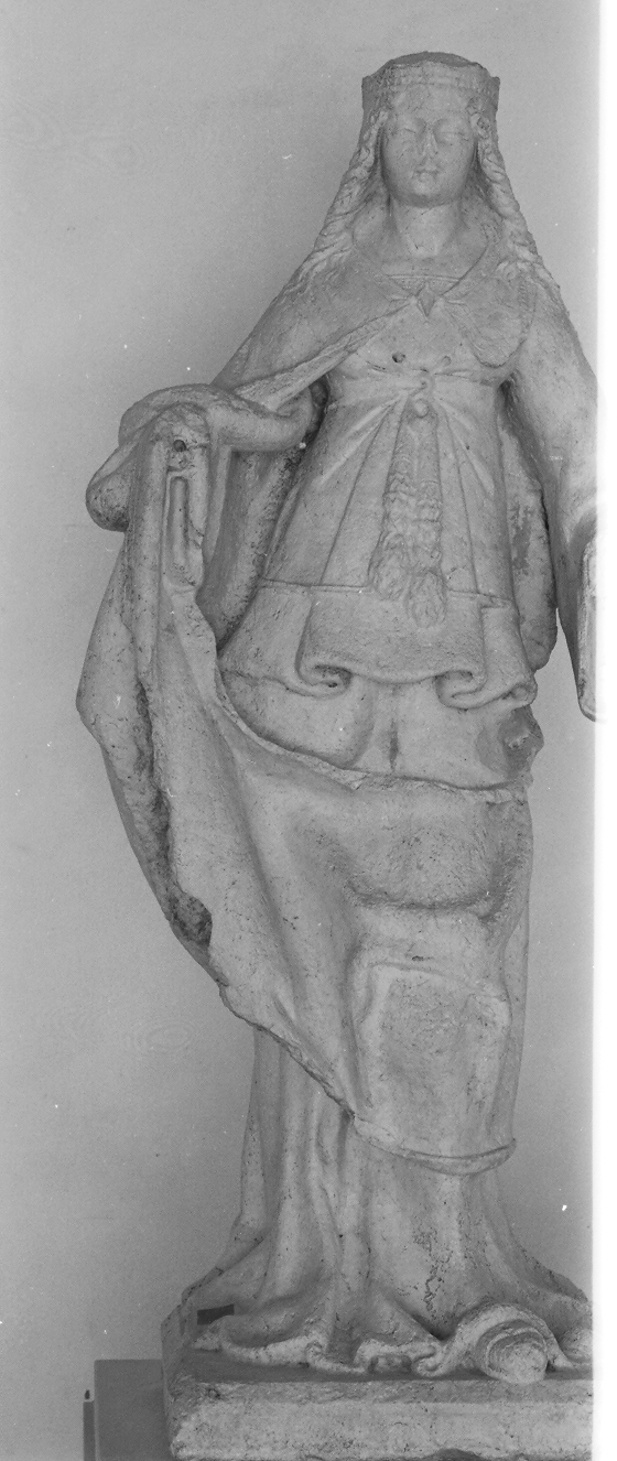 giustizia (statua, opera isolata) - ambito Europa centro-settentrionale (sec. XV)