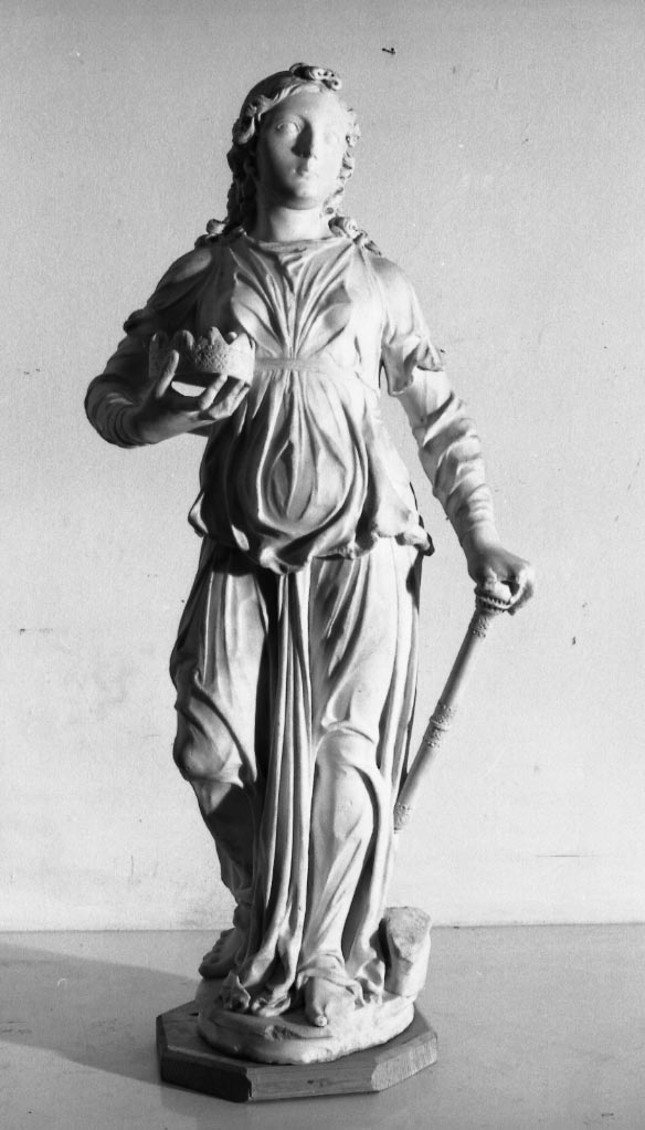 figura allegorica femminile (scultura, opera isolata) di Rizzo Antonio (attribuito) (sec. XV)