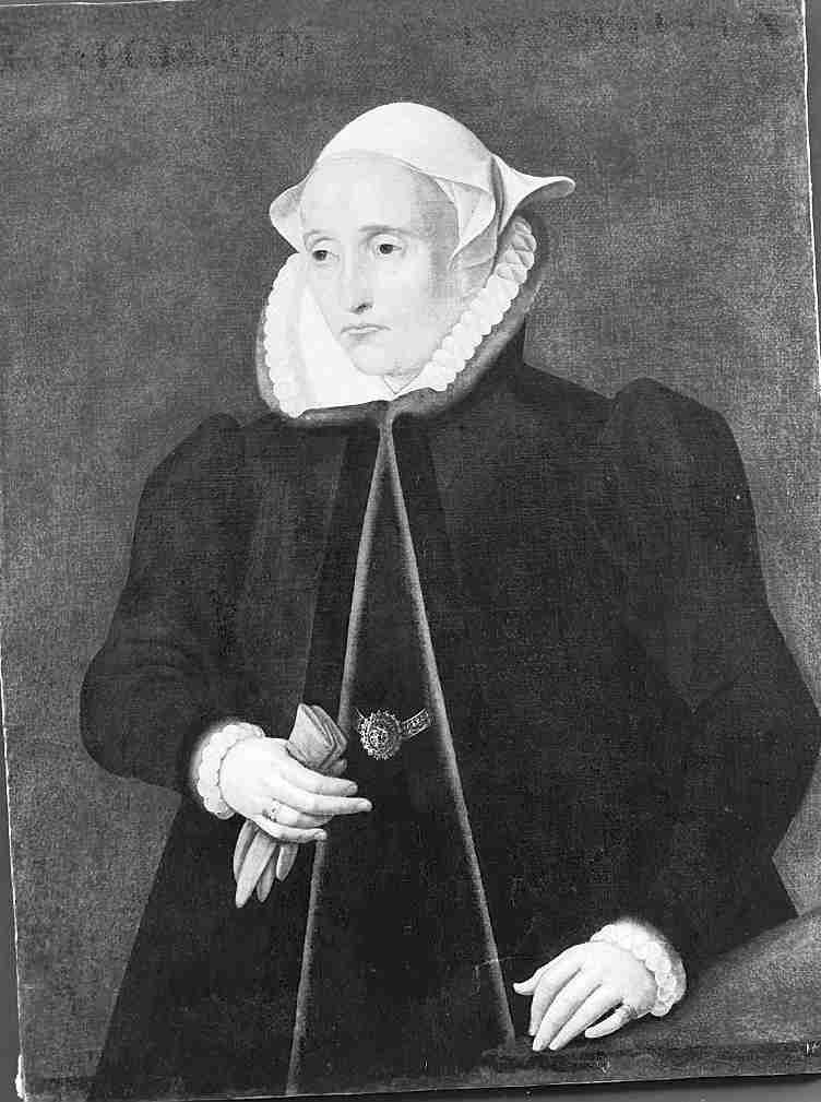 ritratto di donna (dipinto, opera isolata) - ambito fiammingo (sec. XVI)