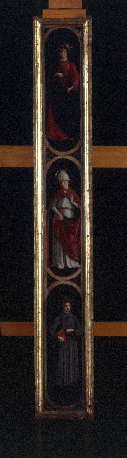 Santi (tavola, coppia) di Bigordi Domenico detto Ghirlandaio (bottega) (sec. XV)