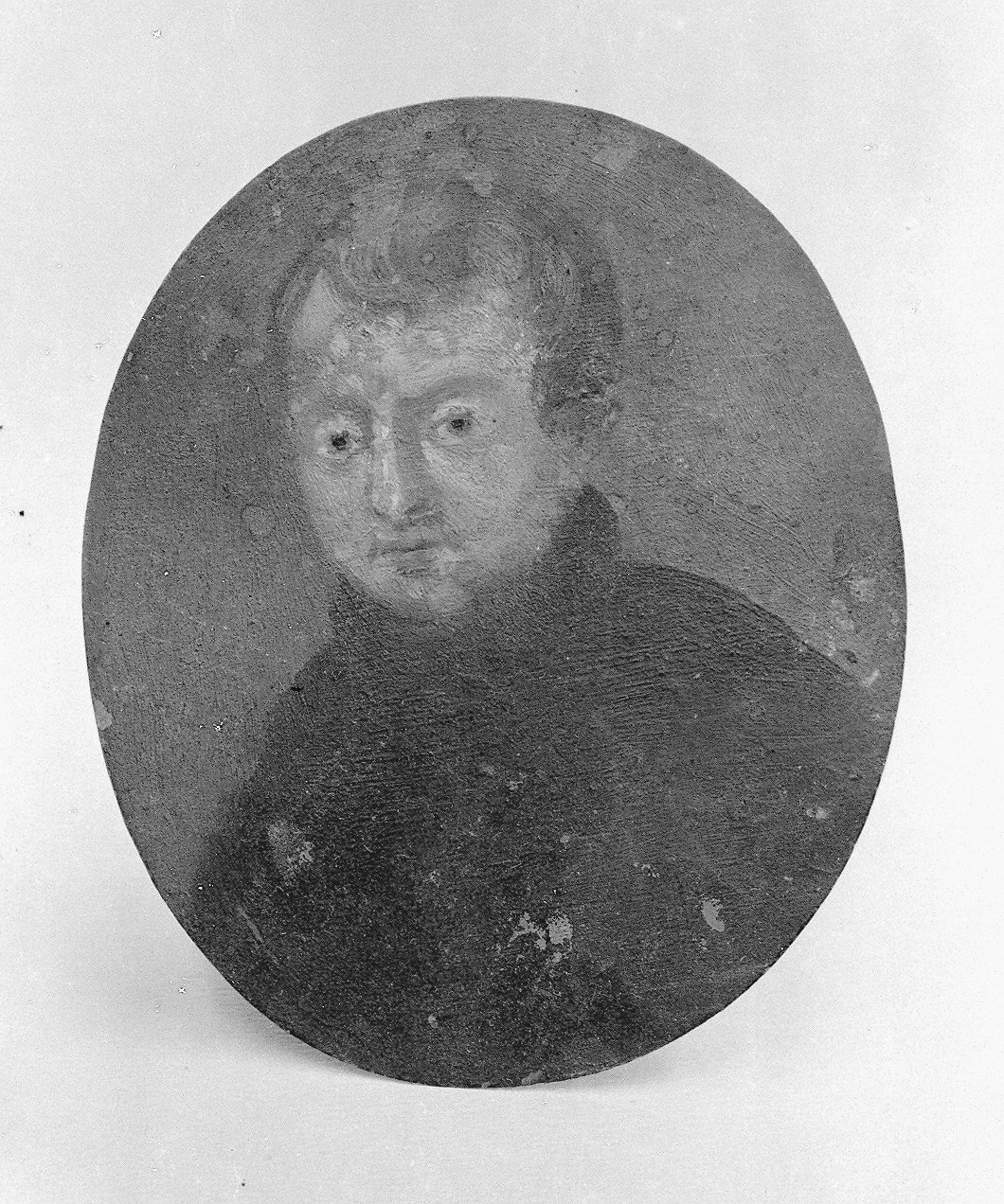 busto ritratto d'uomo (dipinto, opera isolata) - ambito veneto (sec. XV)