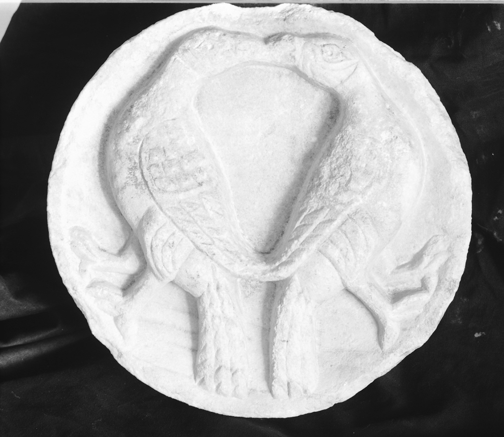 motivo decorativo zoomorfo (patera, opera isolata) - ambito veneto (sec. XIII)