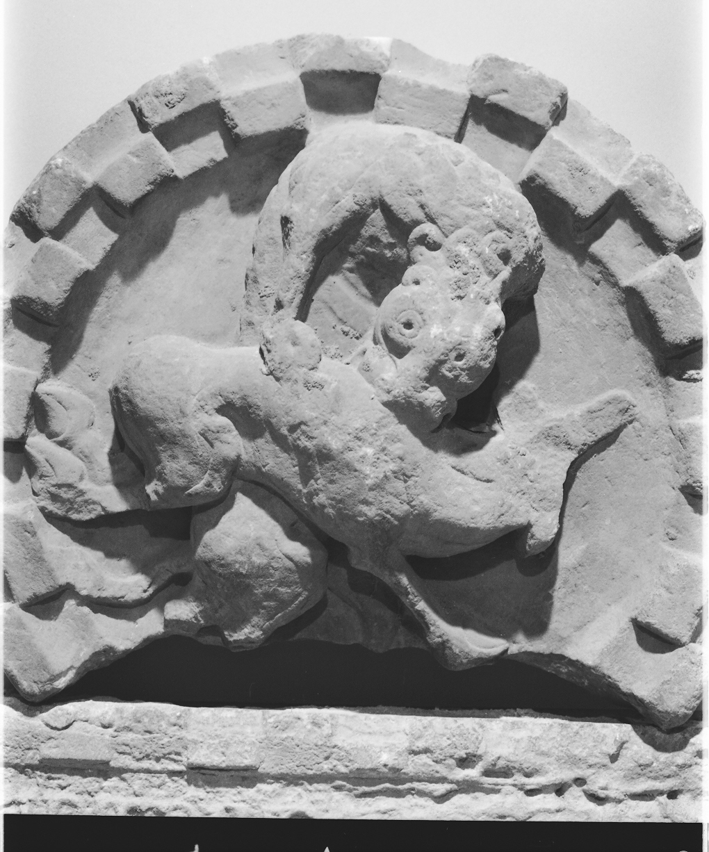 animali (patera, opera isolata) - ambito veneto (secc. XII/ XIII)