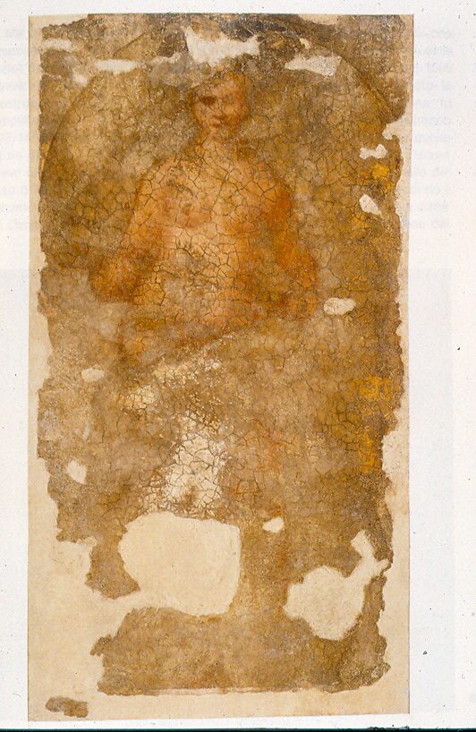 La Nuda, figura femminile (dipinto, elemento d'insieme) di Barbarella Giorgio detto Giorgione (sec. XVI)