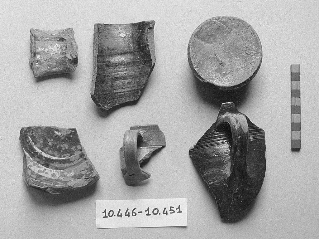 bacino, frammento - ambito veneto (secc. XIII/ XIV)