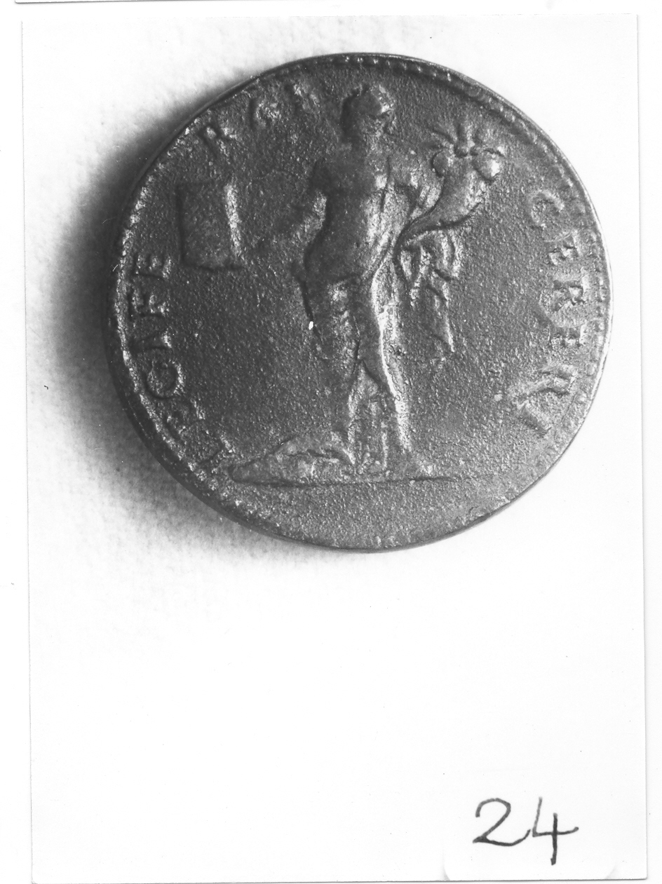 Abbondanza (medaglia) di Cavino Giovanni (attribuito) (sec. XVI)