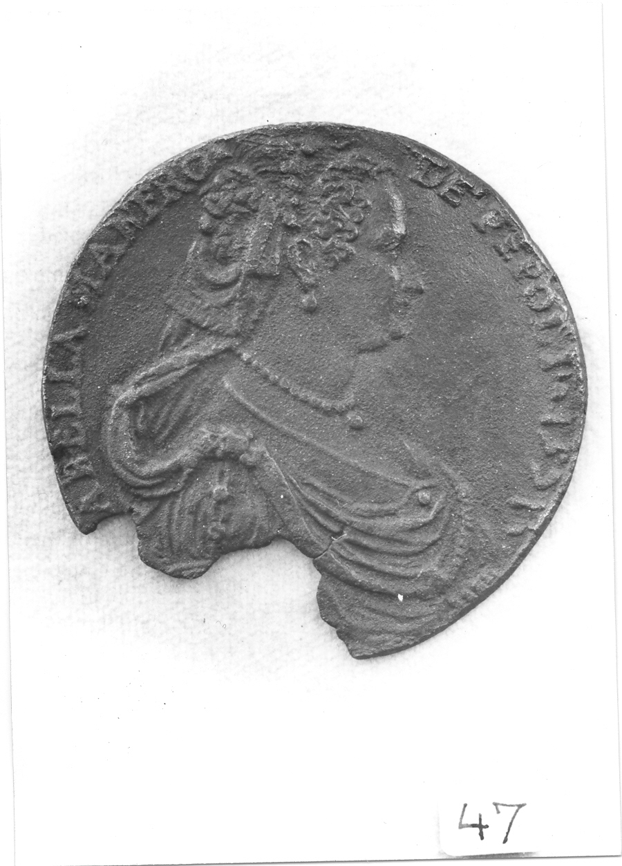 ritratto di donna (medaglia) di Pastorini Pastorino (sec. XVI)