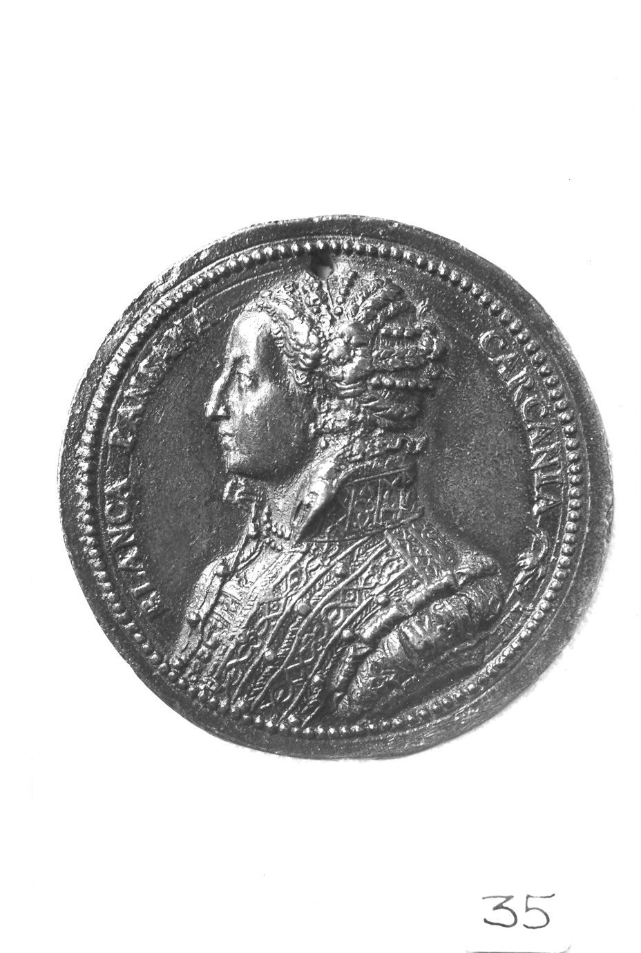 ritratto di donna (medaglia) di Galeotti Pietro Paolo (sec. XVI)