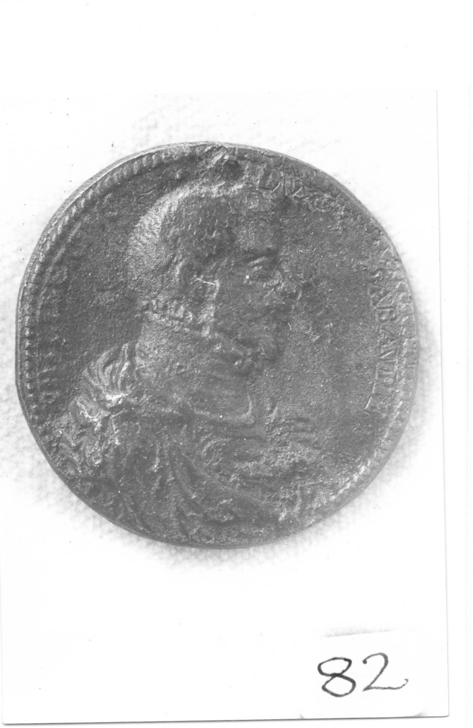 ritratto d'uomo di profilo (medaglia) di Galeotti Pietro Paolo (sec. XVI)