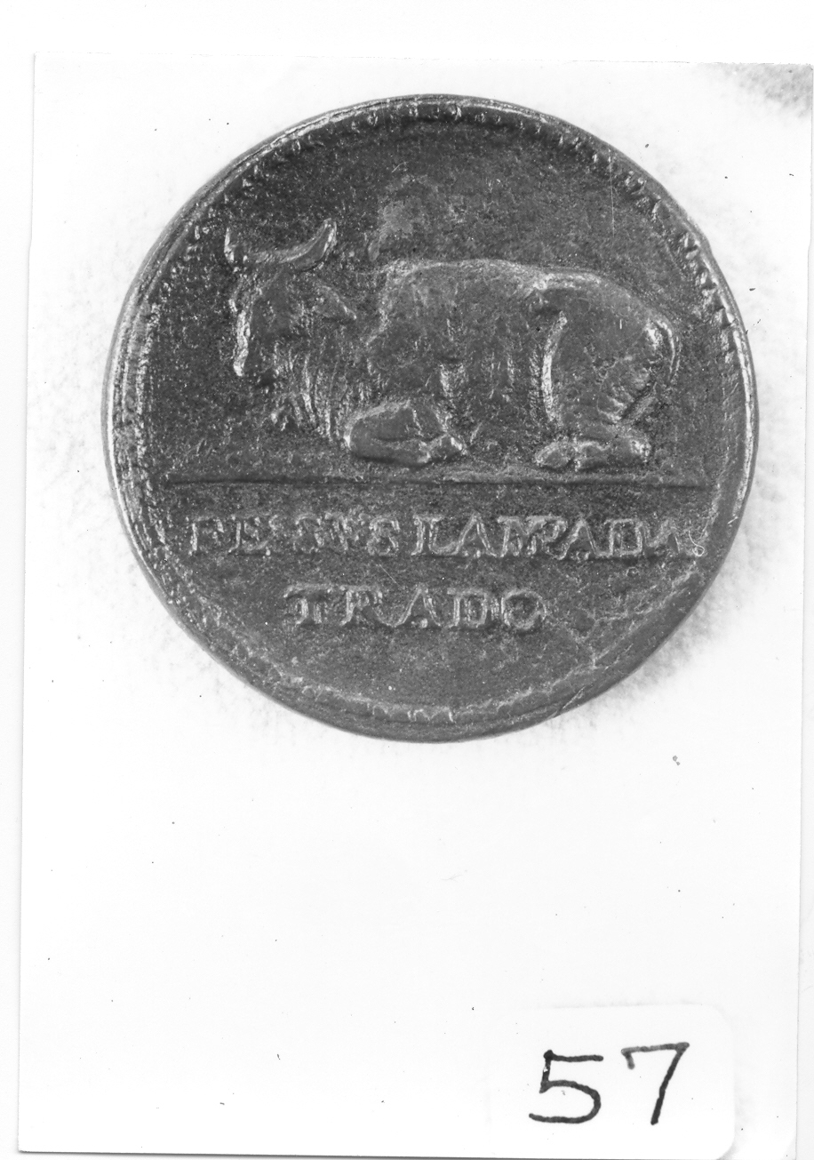 toro (medaglia) di Martino da Bergamo (sec. XVI)