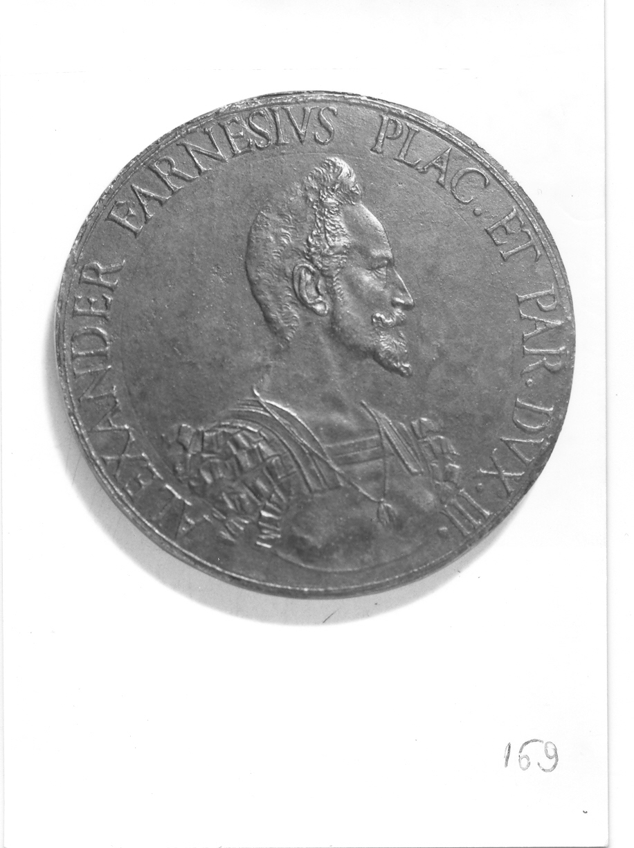 ritratto d'uomo di profilo (medaglia) di Mochi Francesco (secc. XVI/ XVII)