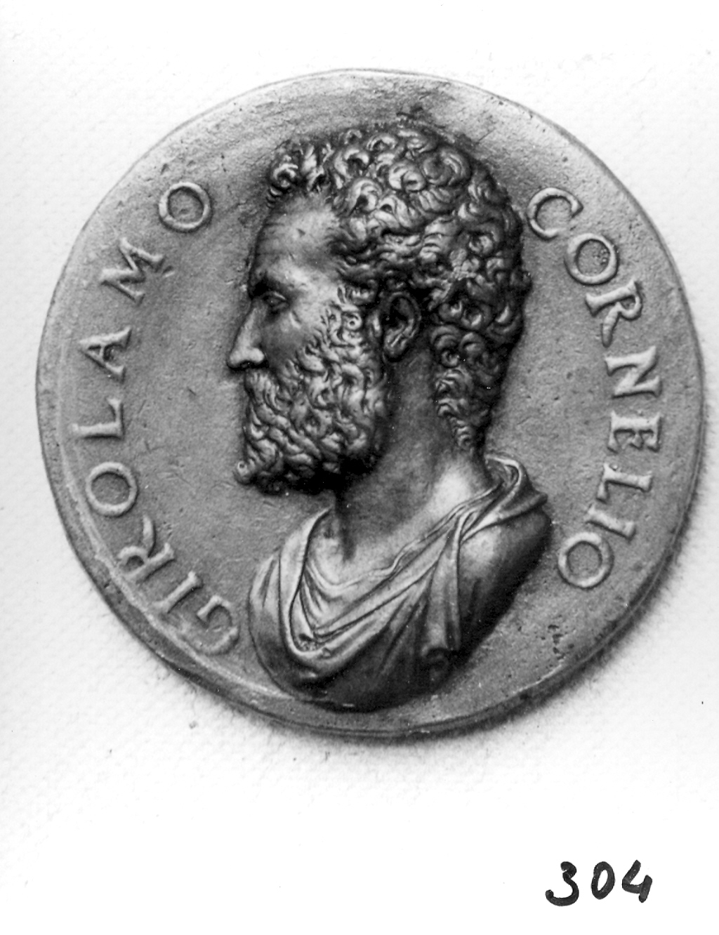 busto di uomo (medaglia, elemento d'insieme) di Briosco Andrea (secc. XV/ XVI)
