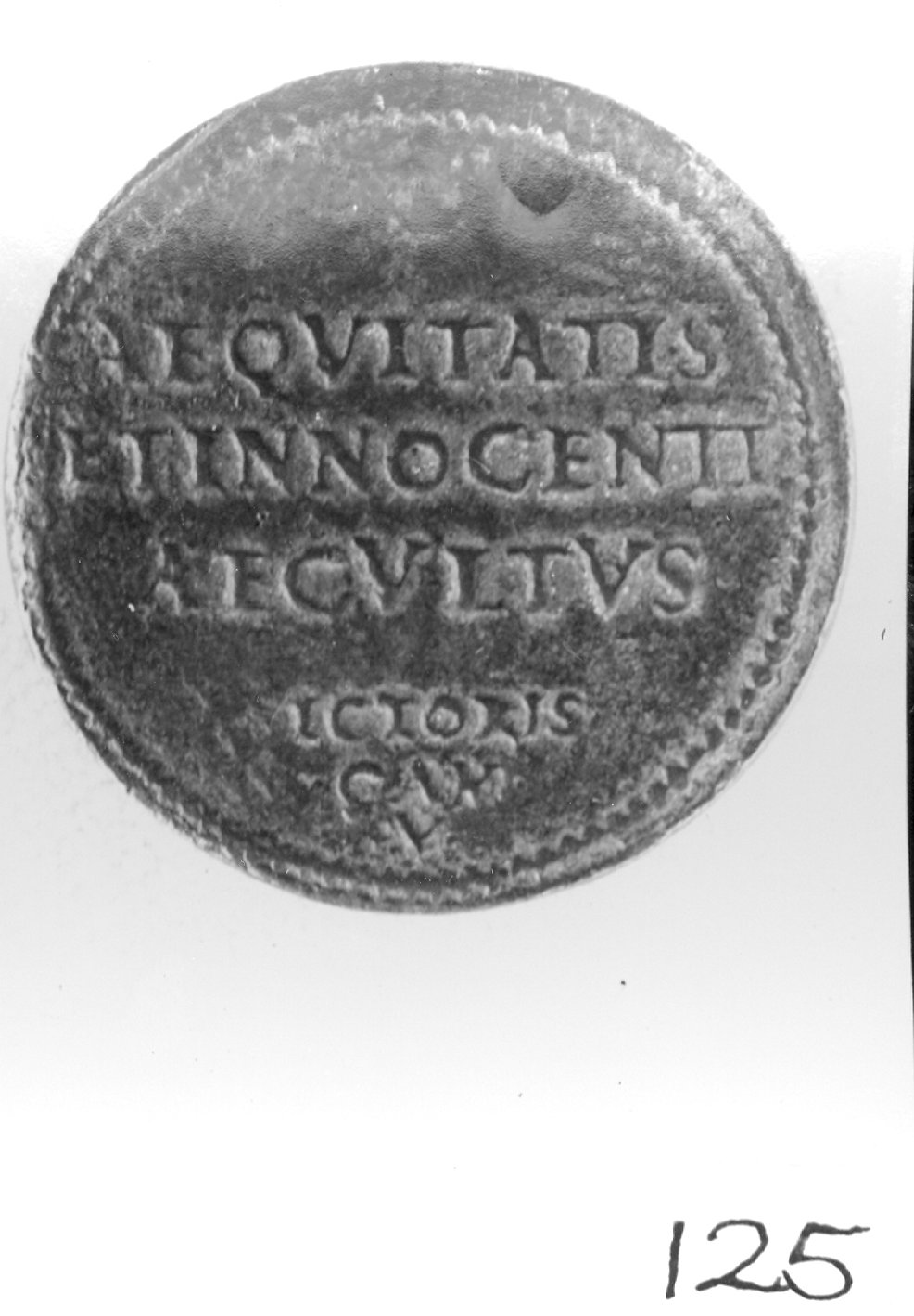 iscrizione (medaglia, elemento d'insieme) di Gambello Vittore detto Camelio (secc. XV/ XVI)