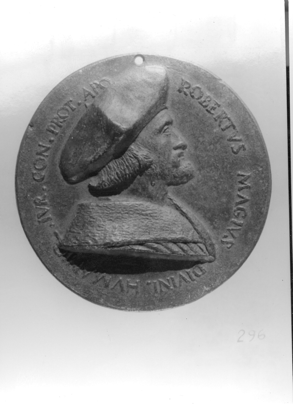 busto di uomo (medaglia, elemento d'insieme) - ambito veneto (primo quarto sec. XVI)
