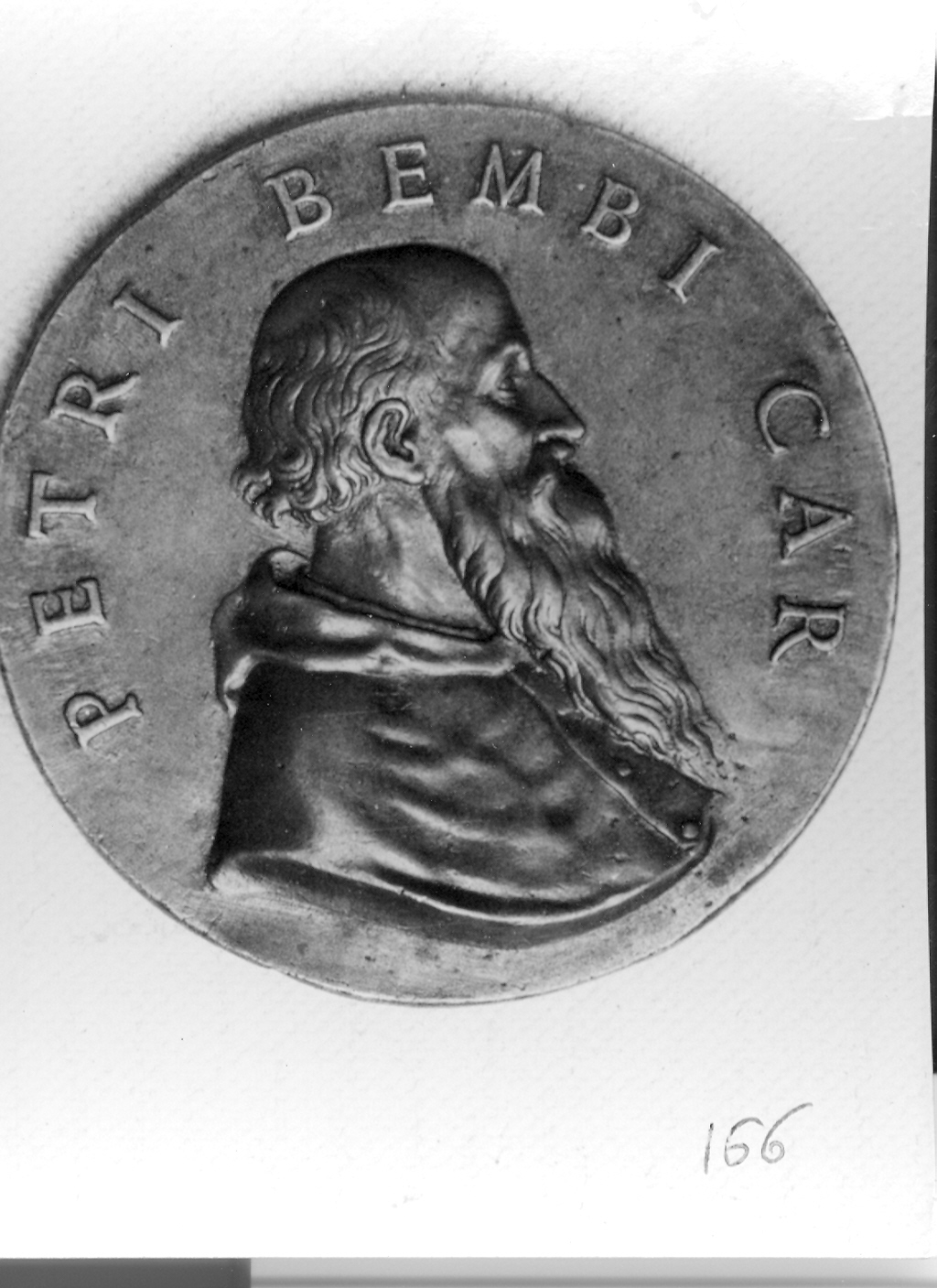 busto di uomo (medaglia, elemento d'insieme) di Cellini Benvenuto (sec. XVI)