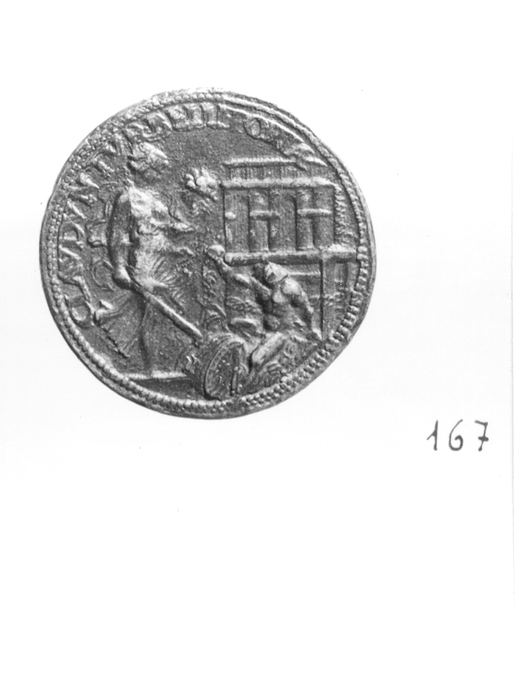 scena mitologica (medaglia, elemento d'insieme) di Cellini Benvenuto (sec. XVI)
