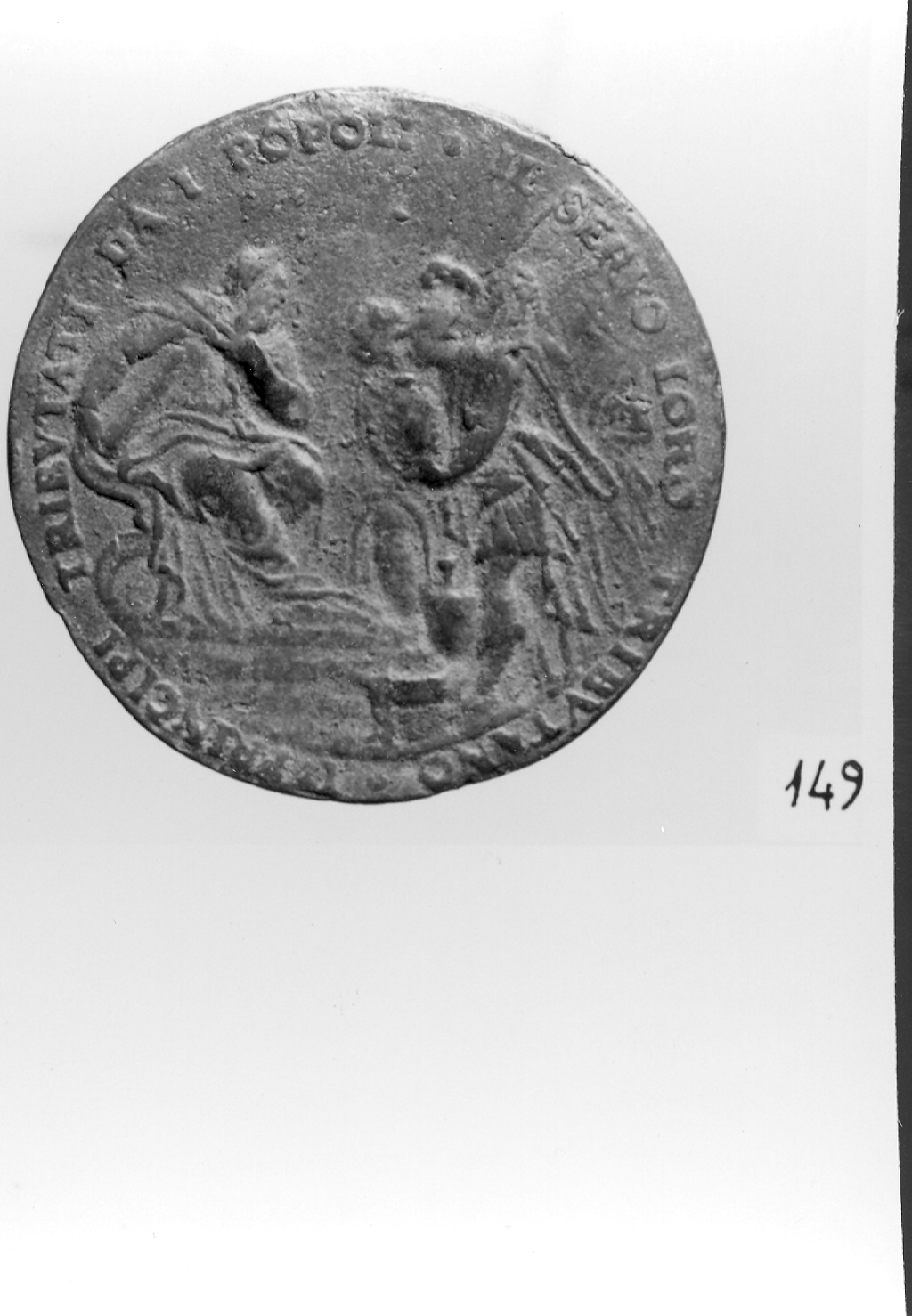 episodio di storia romana (medaglia, elemento d'insieme) di Vittoria Alessandro (secc. XVI/ XVII)