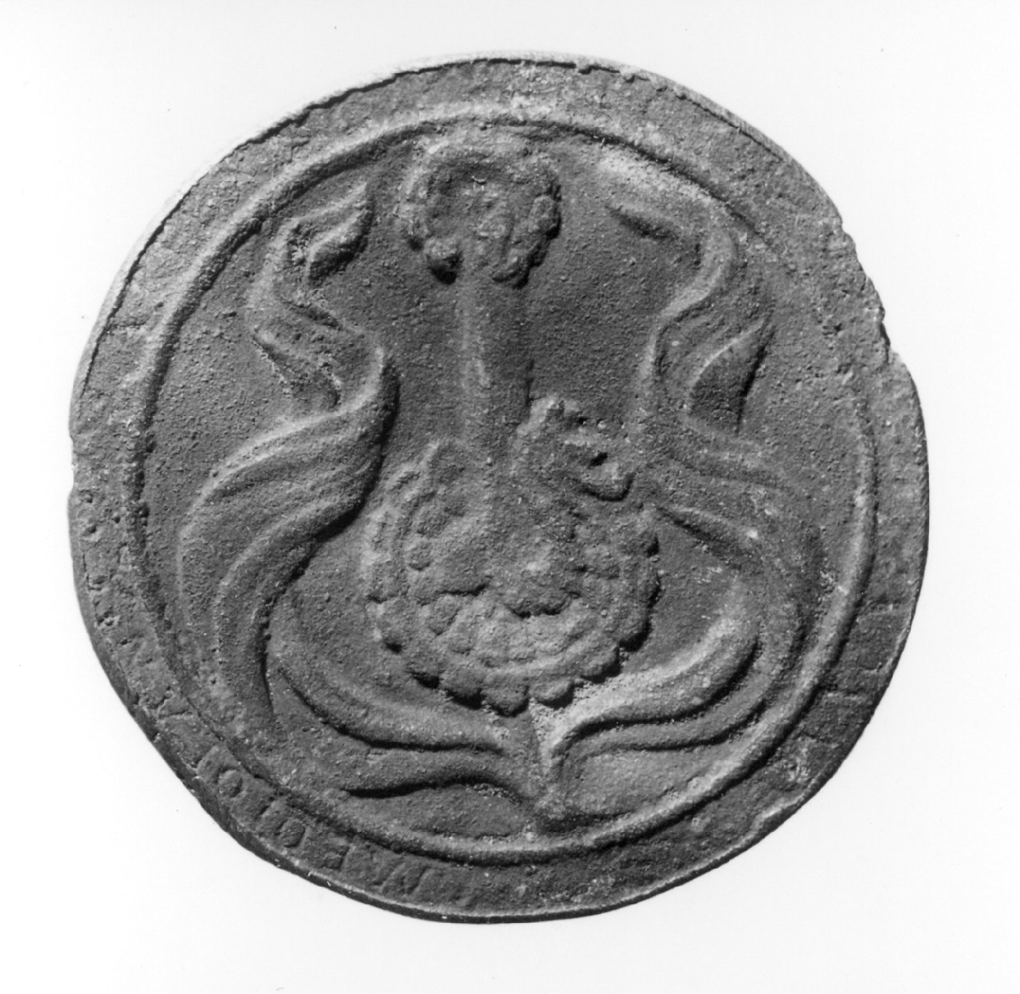 stemma gentilizio (medaglia, elemento d'insieme) di Amadio da Milano (secc. XV/ XVI)