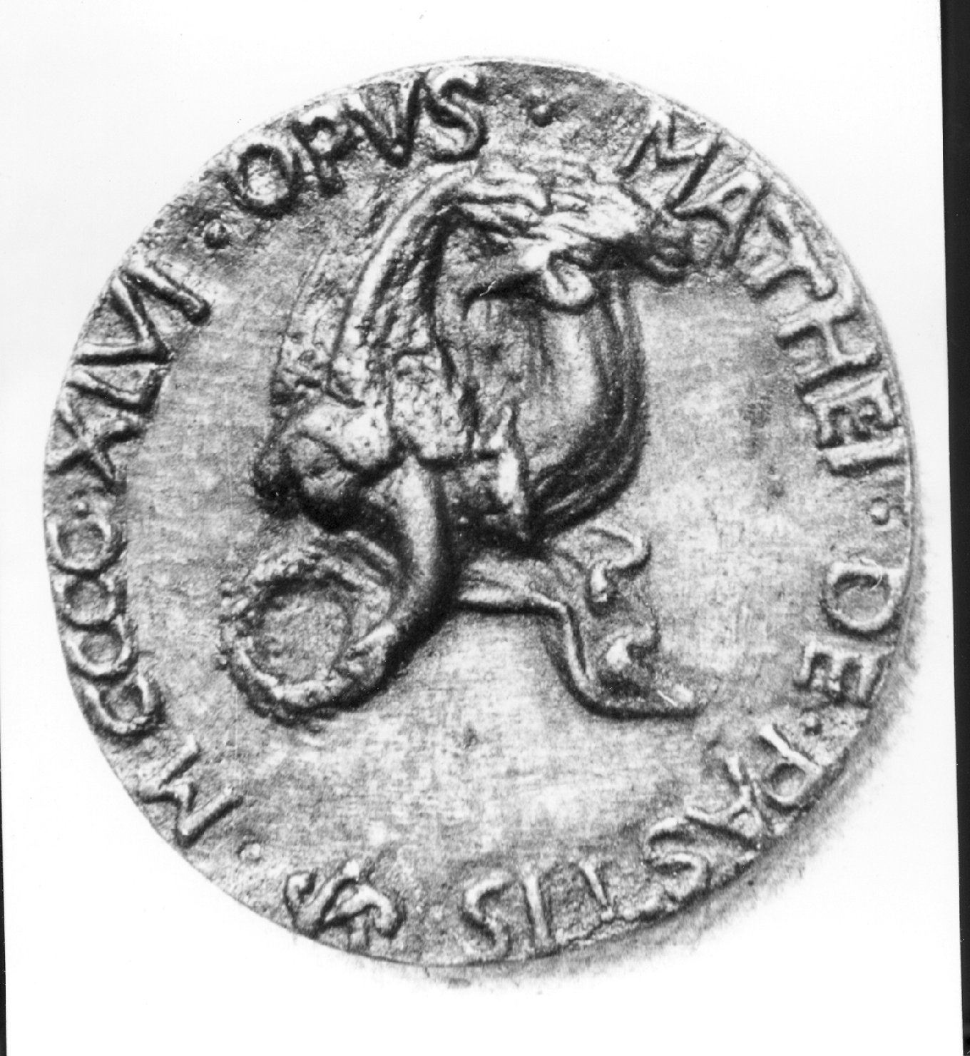 angelo (medaglia, elemento d'insieme) di De Pasti Matteo (sec. XV)