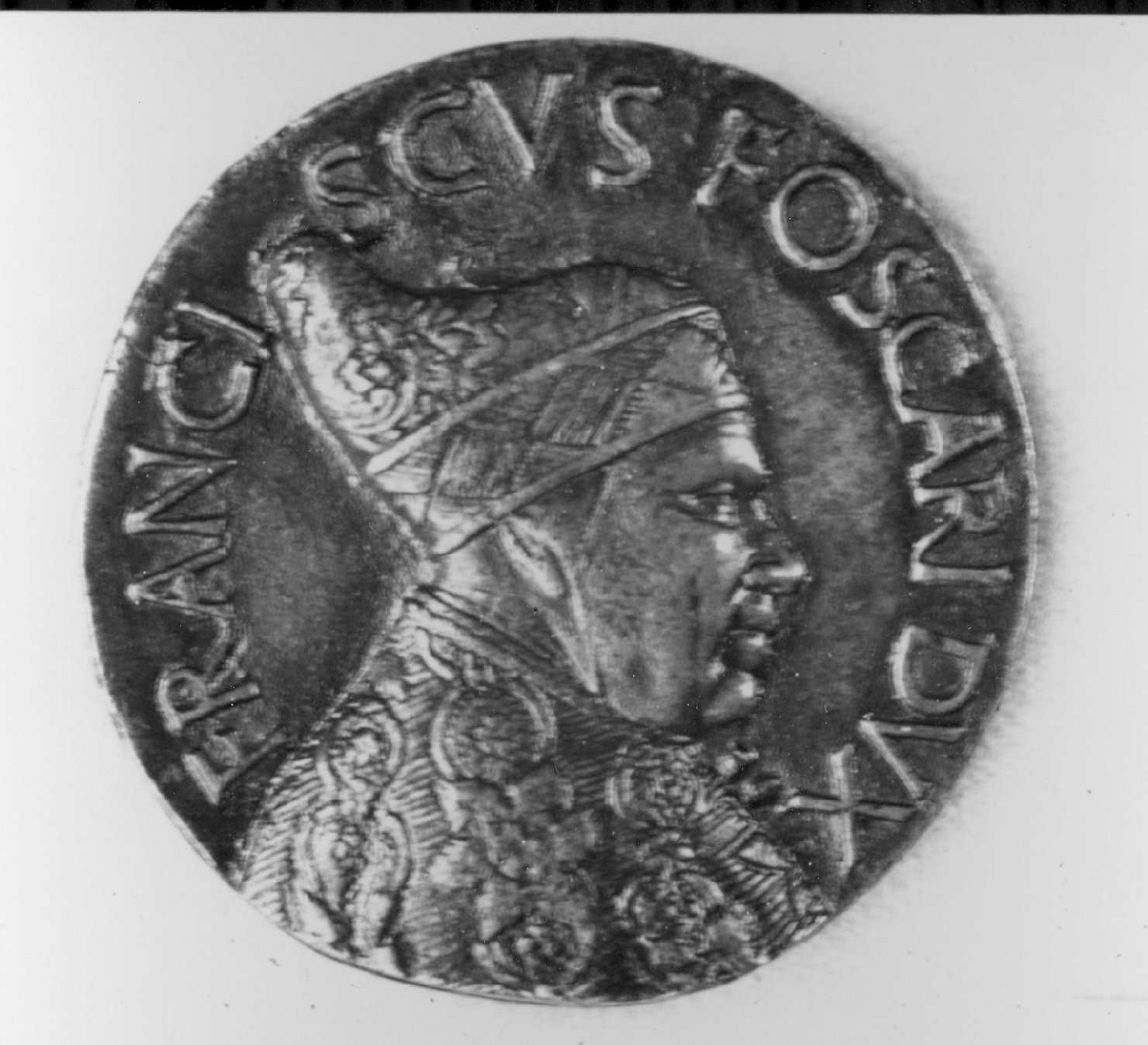 ritratto d'uomo di profilo (medaglia, elemento d'insieme) di Gambello Antonio (sec. XV)