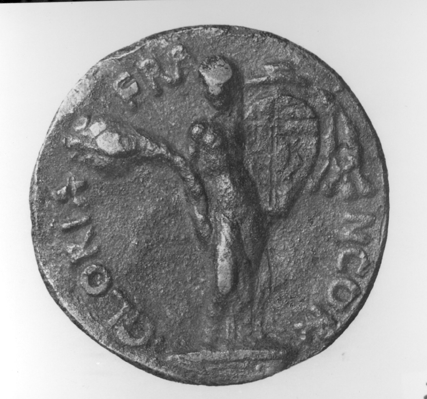 figura antropomorfa (medaglia, elemento d'insieme) di Guacialoti Andrea (sec. XV)