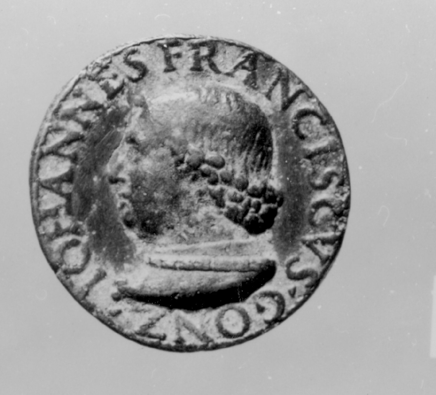 ritratto d'uomo di profilo (medaglia, elemento d'insieme) di Bonaccolsi Pier Jacopo detto Antico (secc. XV/ XVI)