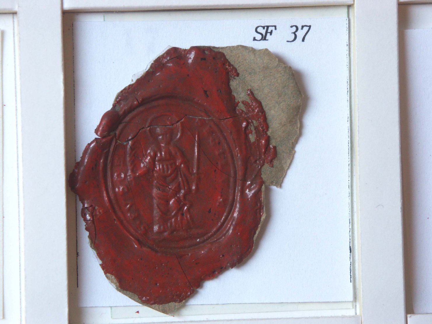 Santo (sigillo) - ambito veneto (secc. XVI/ XVII)