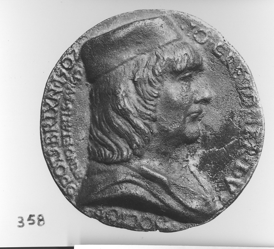 Giovanni Greudner, ritratto d'uomo di profilo (medaglia, opera isolata) - ambito austro-ungarico (primo quarto sec. XVI)