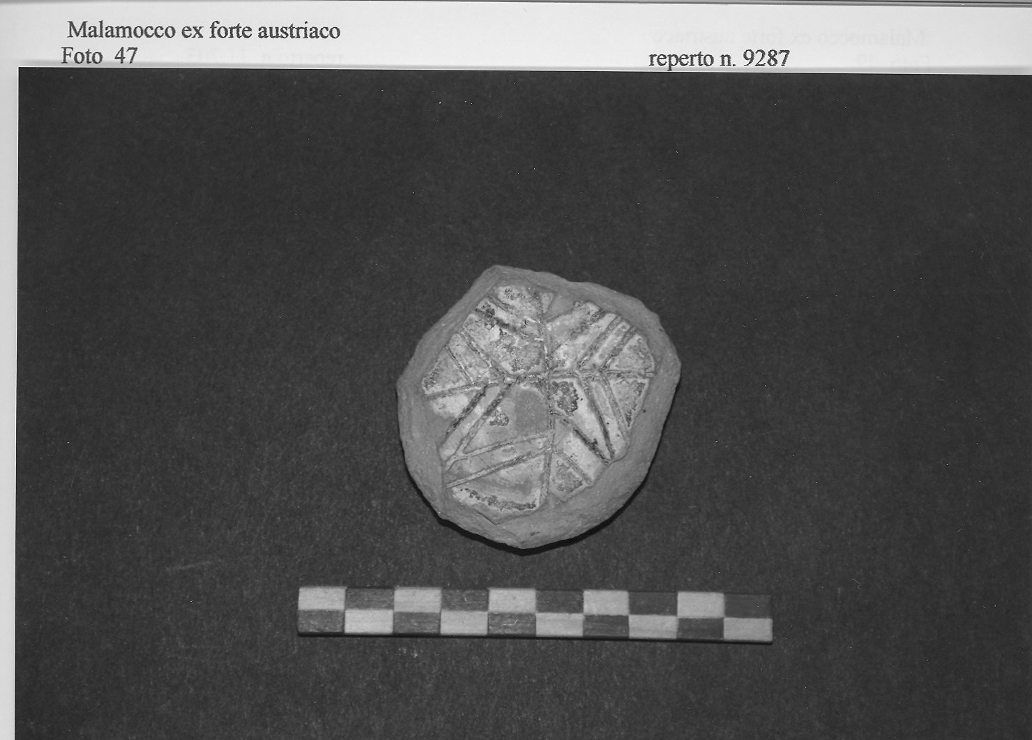 ciotola, frammento - ambito veneto (fine/inizio secc. XIII/ XIV)