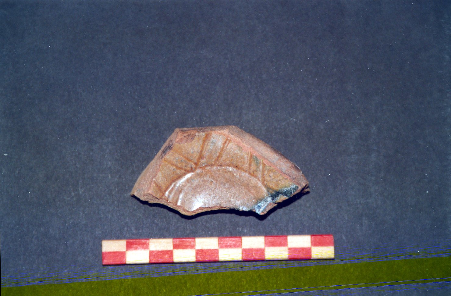 bacino, frammento - ambito veneto (fine/inizio secc. XIII/ XIV)