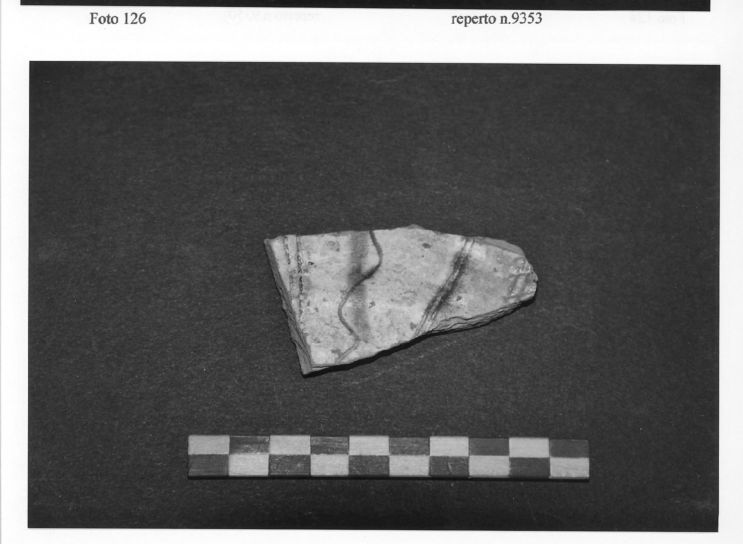 bacino, frammento - ambito veneto (secc. XIII/ XIV)