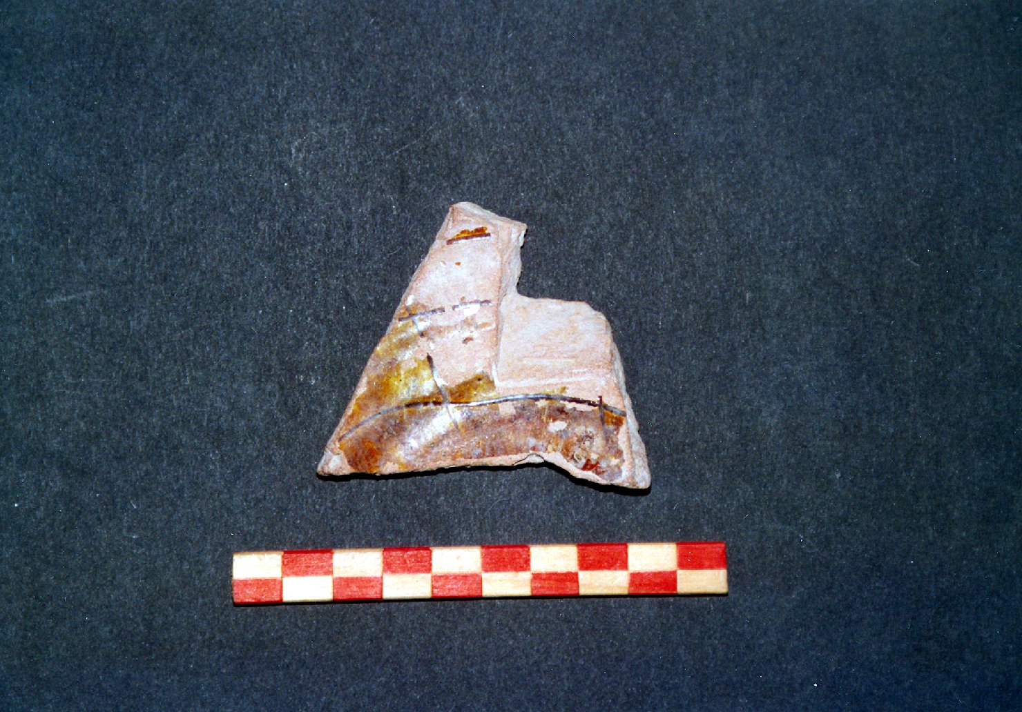 bacino, frammento - ambito veneto (fine/inizio secc. XIII/ XIV)