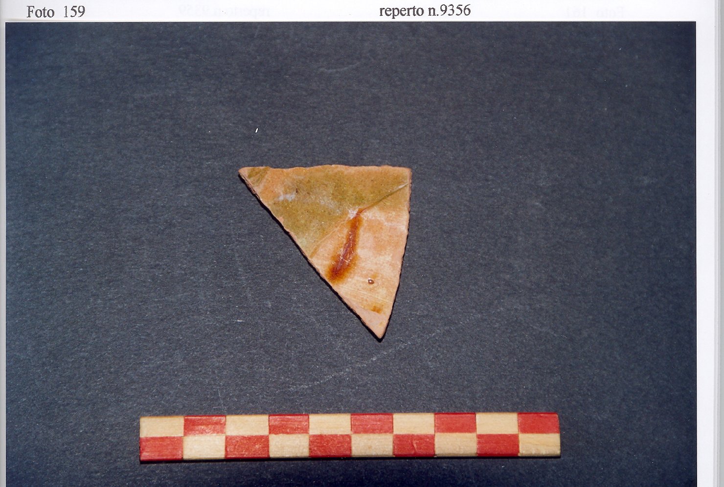 bacino, frammento - ambito veneto (fine/inizio secc. XIII/ XIV)