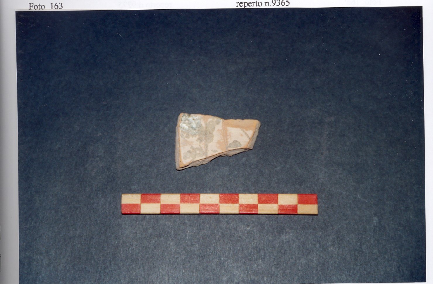 bacino, frammento - ambito veneto (fine/inizio secc. XIII/ XIV)