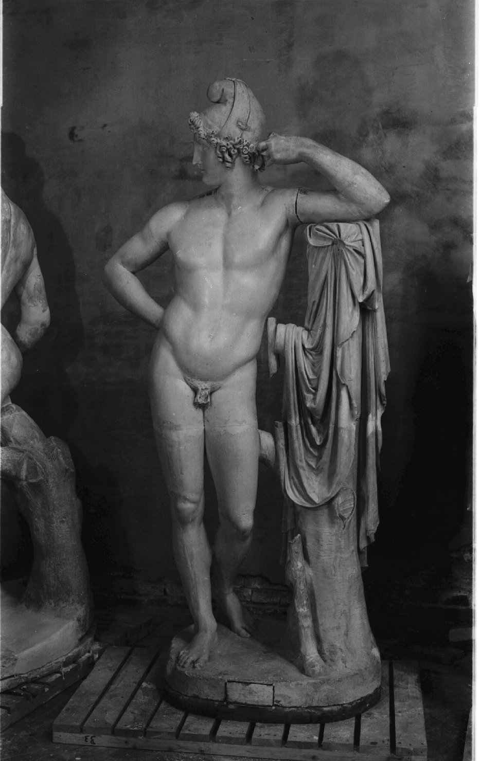 Paride, figura maschile (statua, opera isolata) di Canova Antonio (secc. XVIII/ XIX)