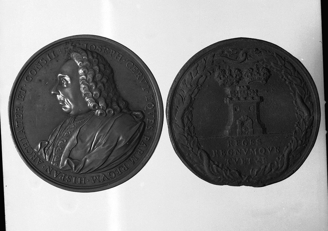 motivi decorativi (medaglia, opera isolata) di Hamerani Ottone (metà sec. XVIII)