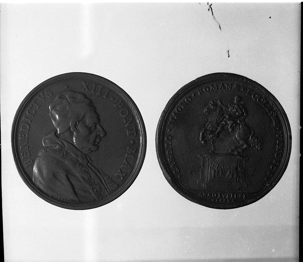 elementi decorativi (medaglia, elemento d'insieme) di Hamerani Ottone (sec. XVIII)