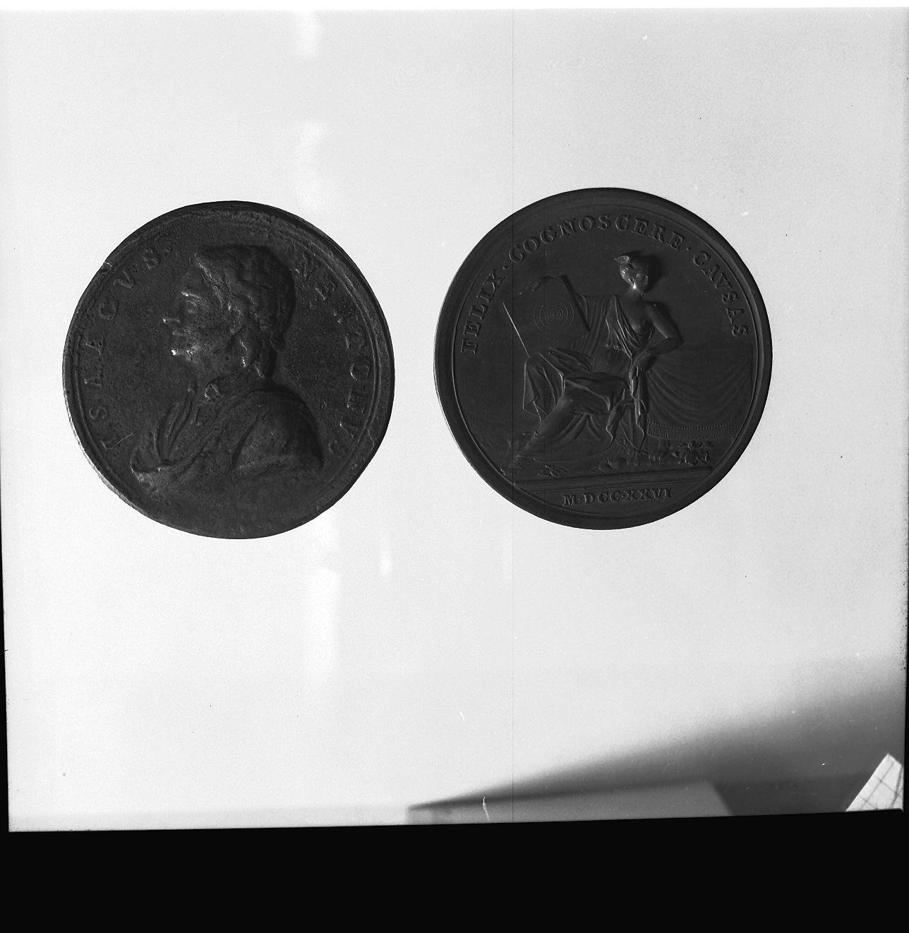 figura femminile (medaglia, elemento d'insieme) - ambito Italia settentrionale (sec. XVI)