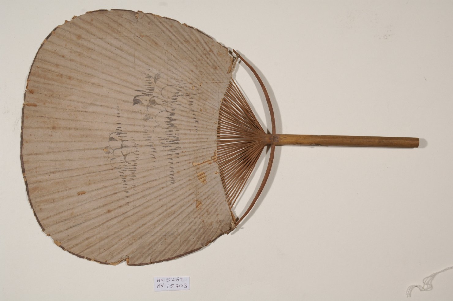 motivi decorativi (ventaglio, elemento d'insieme) - ambito giapponese (secc. XVII/ XIX)