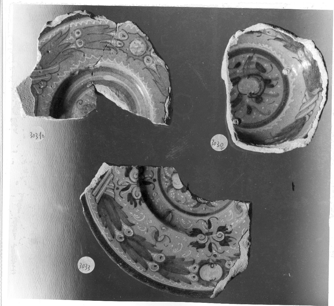 tazza, frammento - ambito veneziano (sec. XVI)
