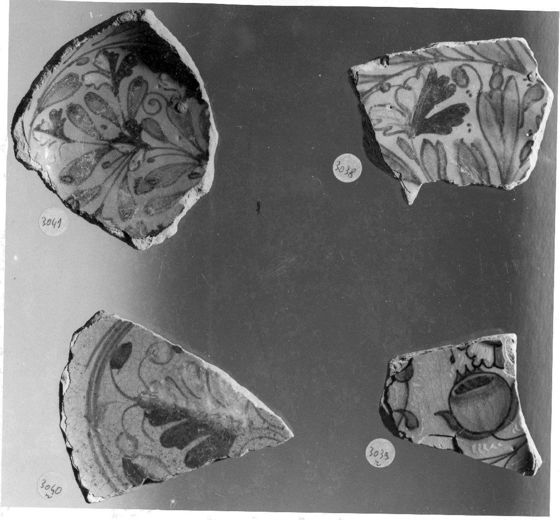 piatto, frammento - ambito veneziano (sec. XVI)