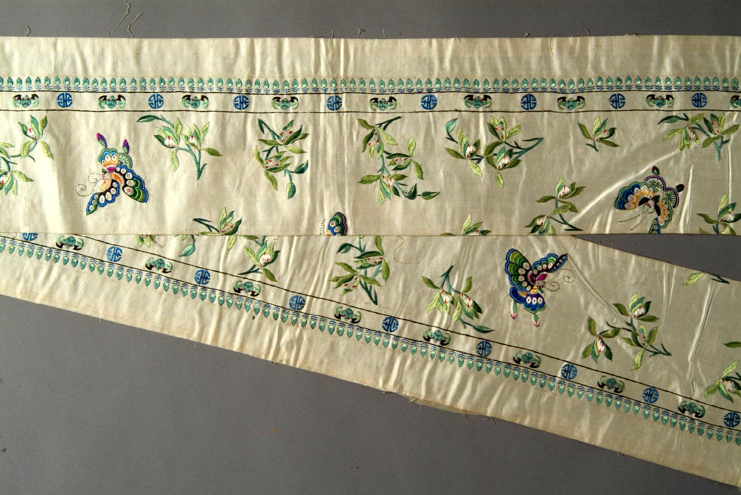 tessuto, opera isolata - manifattura cinese (sec. XIX)